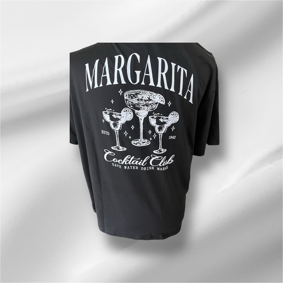 🐾 NIP Tee Shirt Margarita Cocktail Club size small - Picture 3 of 3